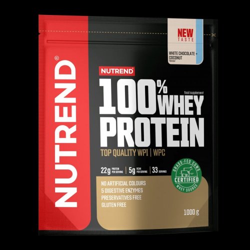 100% Whey Protein Nutrend 1000g - Příchuť: vanilka