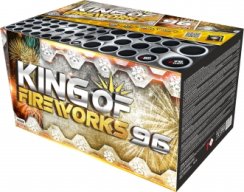 Kompaktní ohňostroj King of fireworks 96 ran / multikalibr