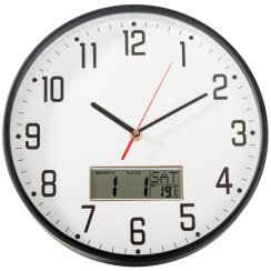 Nástěnné dřevěné hodiny 30cm