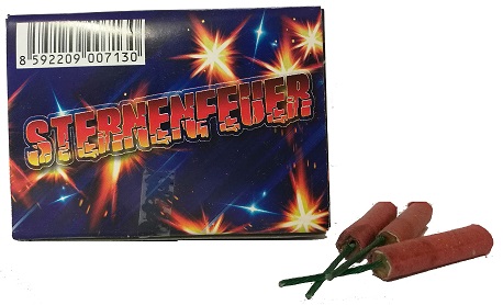 Dětská zábavní pyrotechnika blikavky STERNENFEUR  6ks