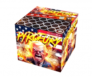 Kompaktný ohňostroj Pyro Fury 36 ran / 25 mm