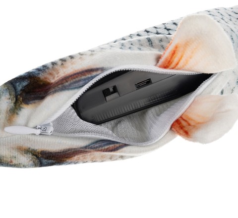 Hračka pro kočku skákající ryba na USB