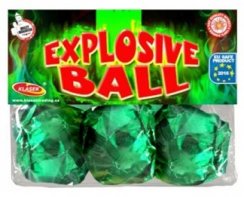Dětská zábavní pyrotechnika Explosive Ball 3ks