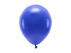 Latexové balónky pastelové Eco - tmavě modrá 10ks 26cm
