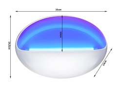 UV insekticidní lampa na hmyz USB