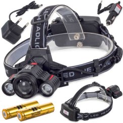 Čelovka Bailong LED CREE XML-T6 2X XP-E