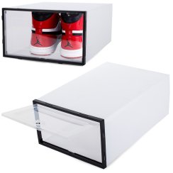 Organizér na boty s víkem průhledný 34,5cm