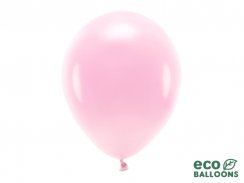 Latexové balóniky pastelové Eco - světlo ružová 10ks 30cm