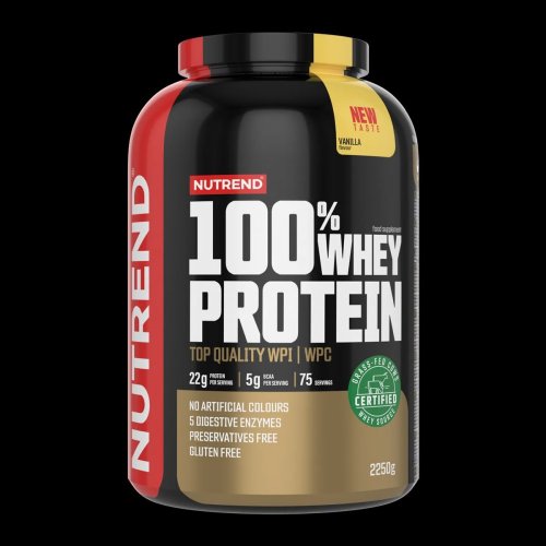 100% Whey Protein Nutrend 2250g - Příchuť: čokoláda+kakao