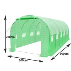 Zahradní foliovník 6x3x2m