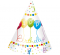 Papírové párty čepičky - Happy Birthday 6ks