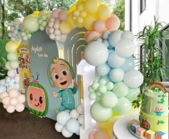 Balónková girlanda pastelova mix Balónková girlanda pastelova mix