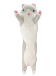 Kočka šedá 50 cm