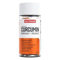 Curcumin + Bioperine + Vitamin D 60 kapslí Nutrend