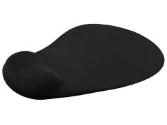 Ergonomická podložka pod myš černá
