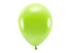 Latexové balónky metalické Eco - green apple 10ks 30cm