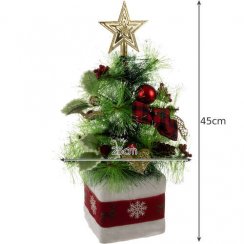 Vianočný stromček dekorácie 45cm