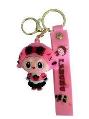 Přívěšek na klíče Labubu Strawberry