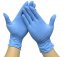 Nitrilové rukavice L 100 ks modrá