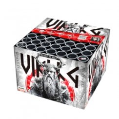 Kompaktný ohňostroj Viking 49 rán / 25 mm