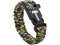 Náramek survival s kompasem Camo 5v1