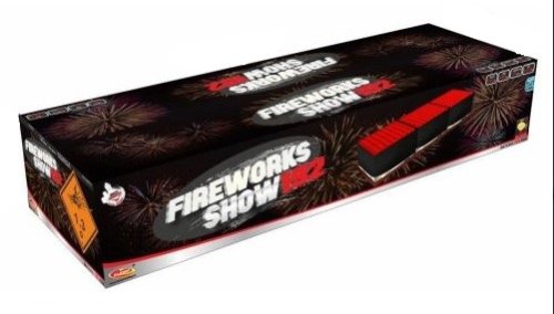 Zostavený ohňostroj FIREWORKS SHOW 192 ran 20 mm