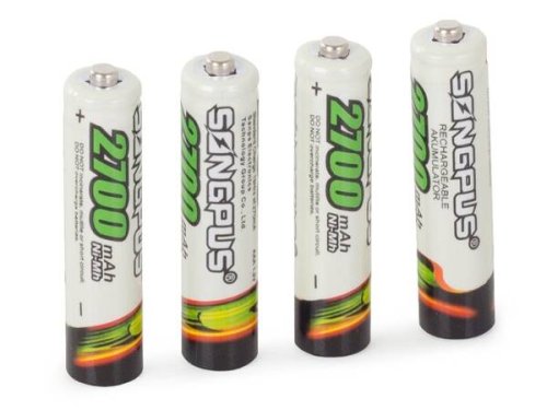 Dobíjecí baterie 4ks 2700mah