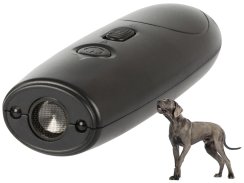 Ultrazvukový odpuzovač psů s baterkou