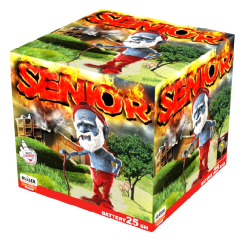 Kompaktní ohňostroj Senior 25 ran / 20 mm