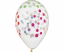 Prémiové héliové balónky s barevnými konfety 5ks