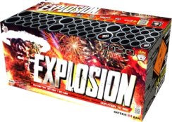 sestavěný ohňostroj Explosion 84 ran / 30+50 mm