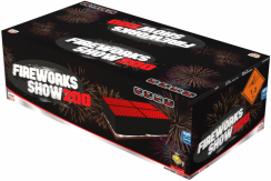 Kompaktní ohňostroj Fireworks Show 200 ran / 30 mm