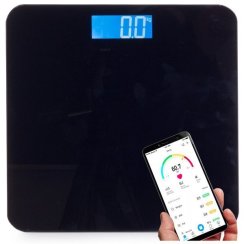Kúpeľňová váha 180 kg sklenená lcd