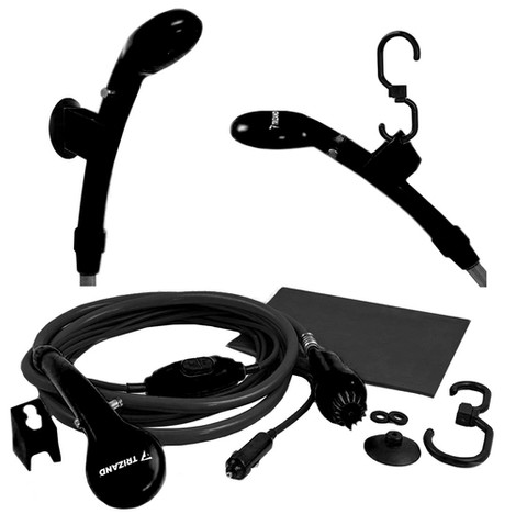 Prenosná turistická sprcha 12V