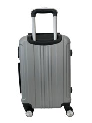 Malá cestovná sivá príručná batožina