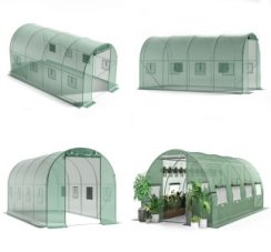 Zahradní foliovník zelený 4,5x2x2m