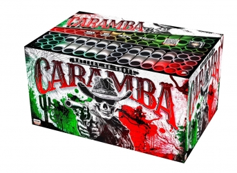 Kompaktní ohňostroj Caramba 90 ran / 16 mm