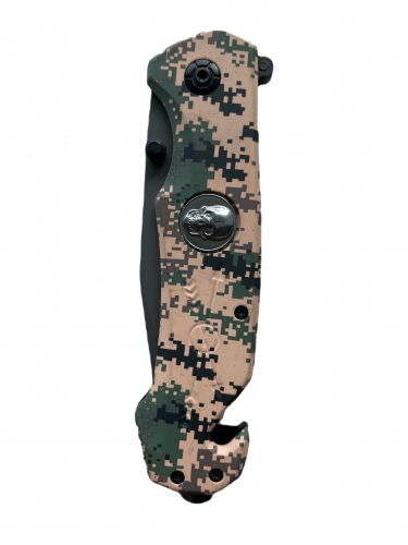 Skládací nůž Military Camo 230mm