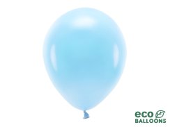 Latexové balónky pastelové Eco - světle modré 10ks 30cm