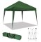 Zahradní stan 3x3m zelený