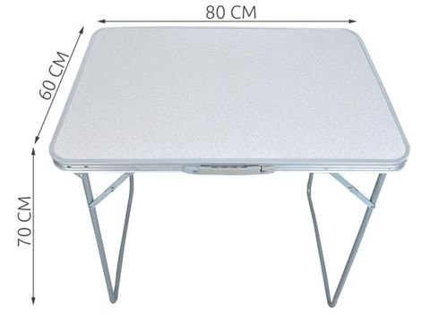 Skladací turistický stôl 80x60x70cm