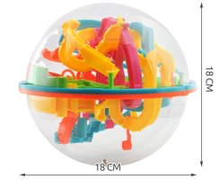 Smart sphere 3D labyrint v guli 18cm