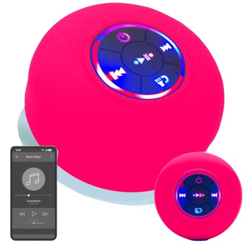 Bezdrátový mini bluetooth reproduktor ipx4 - Barva: Černá