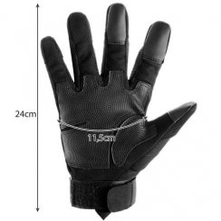 Taktické rukavice XL čierne