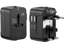 Univerzální cestovní adaptér 2x USB