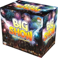 Kompaktní ohňostroj Big Show 24 ran / 63 mm