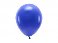 Latexové balóniky pastelové Eco - tmavo modrá 10ks 26cm