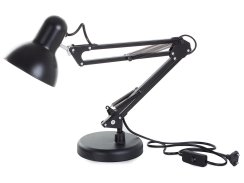 Stolní nastavitelná lampa černá