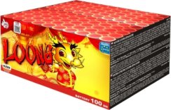 Kompaktní ohňostroj Loong 100 ran / 14 mm