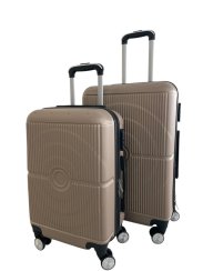 Sada cestovních zavazadel béžová 2ks